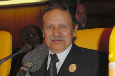 Le Président Abdelaziz Bouteflika d’Algérie
