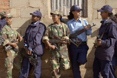 Eritrean police and army veterans (file photo).