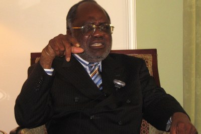 Namibian President Hifikepunye Pohamba.