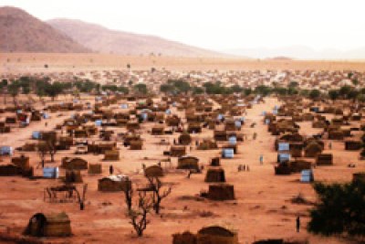 Koloma, a site for diplaced people near Goz Beida (file photo).