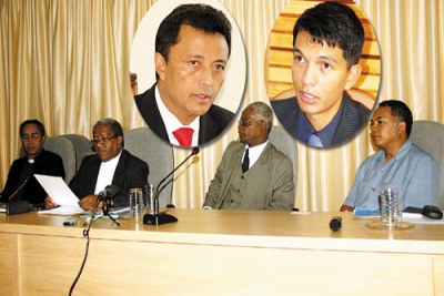 Négociations difficiles entre Marc Ravalomanana et Andry Rajoelina