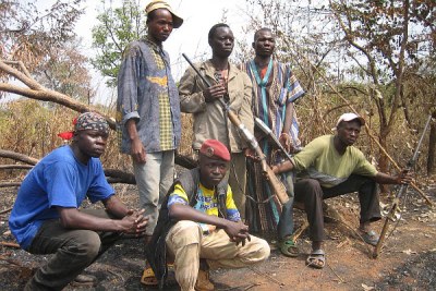 A group of armed rebels in Central African Republic (file photo).
