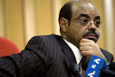 Meles Zenawi.