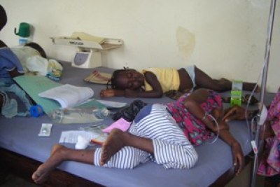 Cholera patients in Bauchi, northern Nigeria (file photo).
