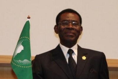 Le nouveau Président en exercice de l'Union africaine (UA), Teodoro Obiang Nguema.