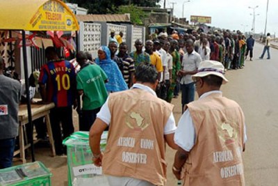 Les électeurs dans Ibadan