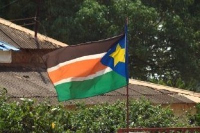 Le drapeau du Sud Soudan