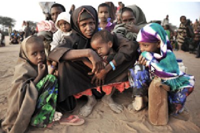 Migrants travelling south from somalia:Many Horn migrants begin their journeys at refugee camps in northern Kenya.