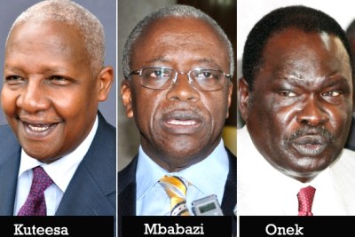 Ugandan Prime Minister Amama Mbabazi, Sam Kuteesa, the minister for foreign affairs, and Minister for Internal Affairs Hillary Onek allegedly benefited from billions in bribes from oil company, Tullow Oil Plc.