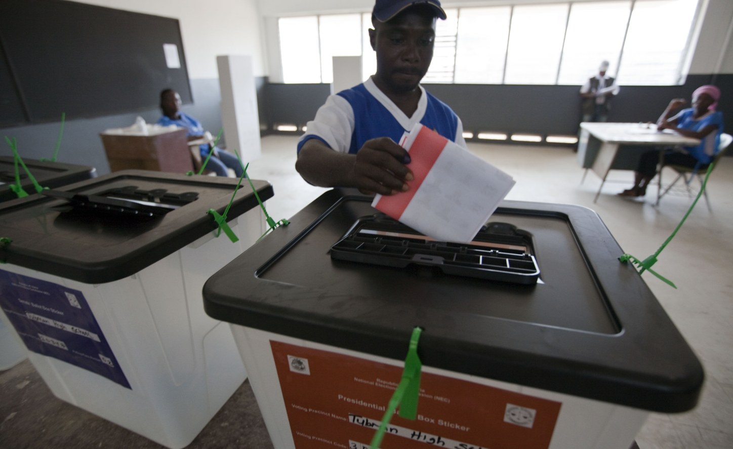 Liberia 2.4m to Vote in Liberian Elections