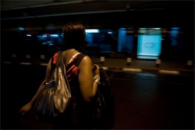 A sex worker in Kenya (file photo).