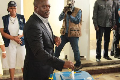 Le président Kabila Kabangé
