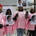 A Manifestation in Pink for Rwandan Opposition Leader