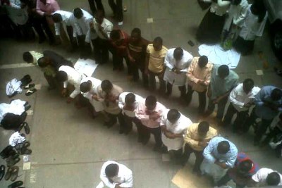 University of Abuja students (file photo).