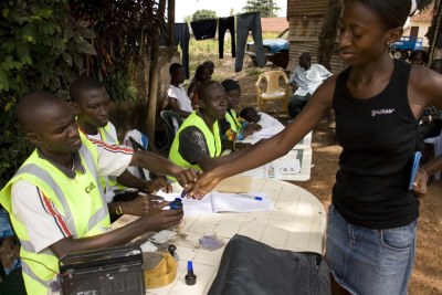 Polling station on November 16 2008 elections (file photo).