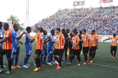The Zimbabwean Dynamos and Esperance Sportive de Tunis Match.