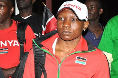 Boxer Elizabeth Andiego: This was the first time in history that a Kenyan female boxer was competing at the Olympics as th country hoped to widen its medal prospect to the discipline.