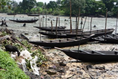 (Photo d'archives)) - La multinationale Shell est accusée de trainer les pieds sur l'affaire de la pollution dans la région d'Ogoniland