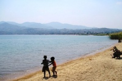 Lake Nyasa, called Lake Malawi by that country.