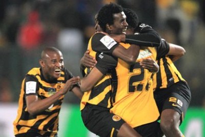 Amakhosi Players celebrating (file photo).