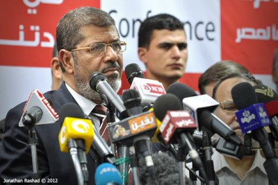 President Mohamed Morsi.