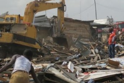 Demolitions in Lagos.