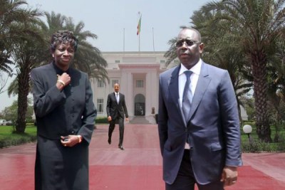 Abdoul Mbaye, entre le président Macky Sall et le Premier ministre, Mme Aminata Touré