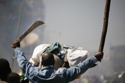 2007-2008 Post election violence in Kenya.