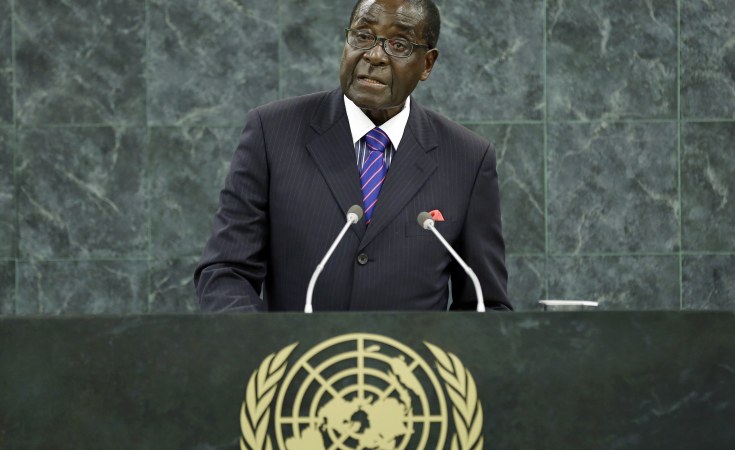 Robert Mugabe, Strongman Who Cried, Zimbabwe Is Mine 