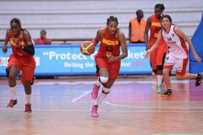 Afrobasket féminin 2013 à Maputo: Angola contre Egypte