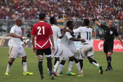 Large victoire du Ghana (6 à 1) sur l’Égypte en match de barrage pour la Coupe du Monde Brésil 2014