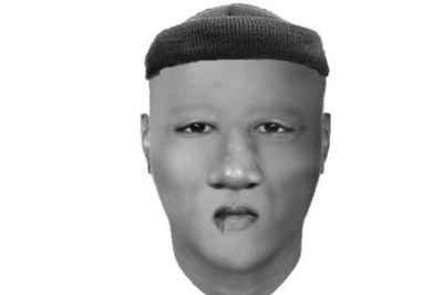 An identikit of the man suspected of being involved in the murder of two toddlers in Diepsloot.