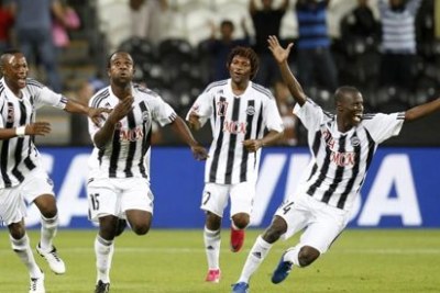 Tp Mazembe célèbre sa qualification en finale de la Coupe CAF 2013