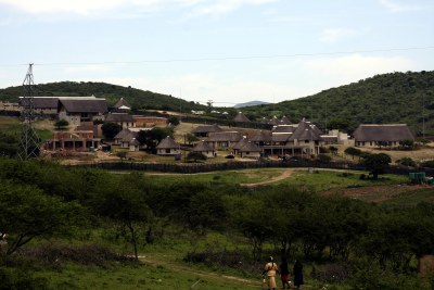 President Jacob Zuma's residence in Nkandla, KwaZulu-Natal (file photo).