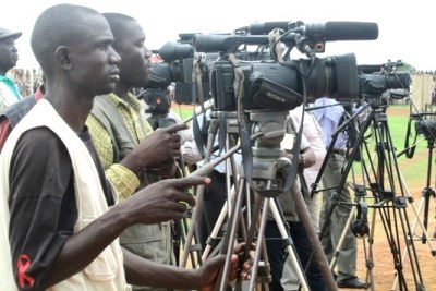 Kenyan journalists to protest the proposed media bill (file photo).