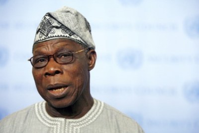 Former president Olusegun Obasanjo.