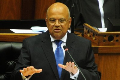 Minister of Cooperative Governance and Traditional Affairs Pravin Gordhan (file photo).
