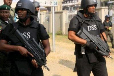 Nigerian security officers.