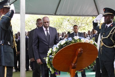 Obsèques de l'archevêque de Luanda.