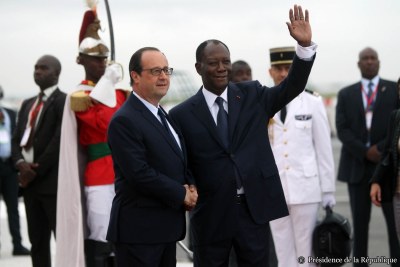 Visite officielle du président François Hollande en République de Côte d’Ivoire.
