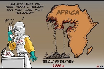 More than 2,500 people have died from Ebola so far.
