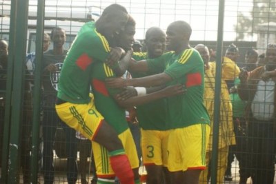 Congo-Brazzaville celebrate win against Nigeria