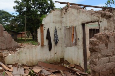 Muslims who fled the PK5 district are returning home to the PK5 district only to find their homes in ruins, Bangui, CAR.