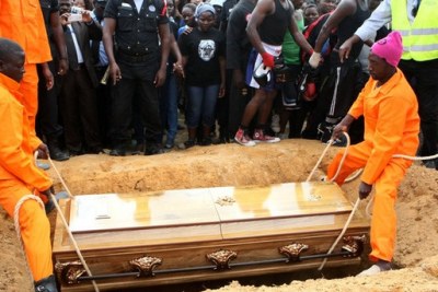 Funérailles des agents de la Police nationale assassinés à Serra Sumé