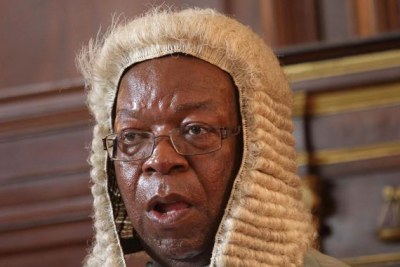 Zimbabwe Chief Justice Godfrey Chidyausiku.