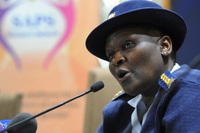 Suspended National Police Commissioner Riah Phiyega (file photo).