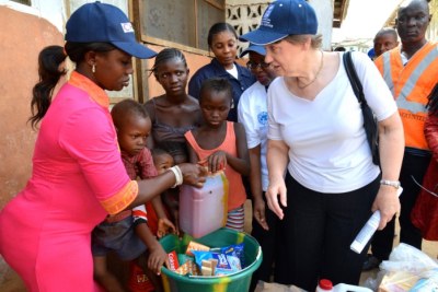 Helen Clark appelle à l'action pour confronter les défis de la période post-ébola.