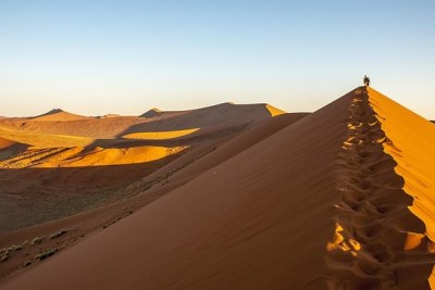 Namib desert: Shivute indicated that the rain forecast for this year is not good, as the country expects a normal to below-normal rainy season (file photo).