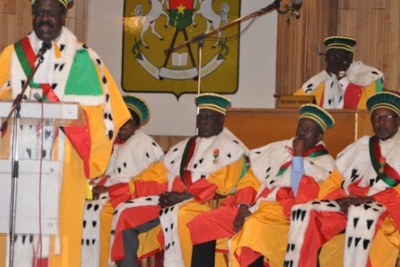 Les membres du Conseil constitutionnel burkinabé
