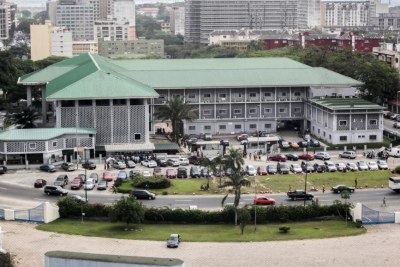 Le palais de justice d'Abidjan